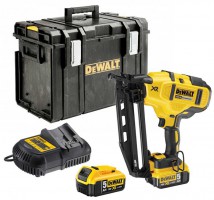 Dewalt DCN660P2 18V 16G Cordless Brushless Finish Nailer with 2 x 5.0Ah Li-ion Batteries, Charger & Toughsystem Case  &pound;499.95